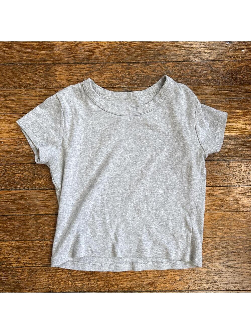 Brandy Melville Women's Grey Tshirt